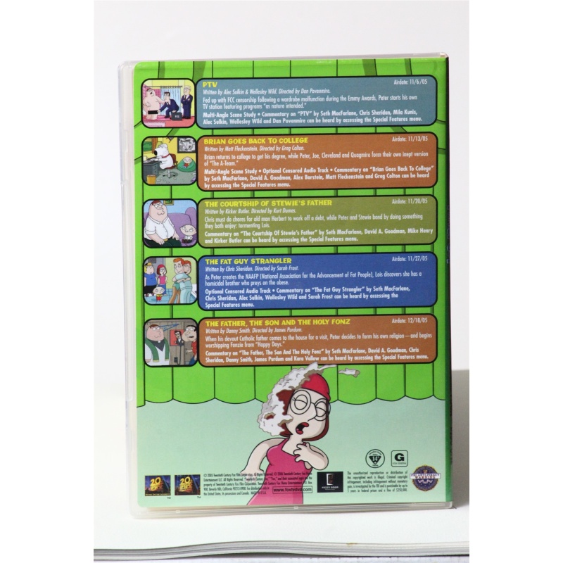 Family Guy  Disc 1 Volume 4 Episodes 1 - 5 DVD:5735