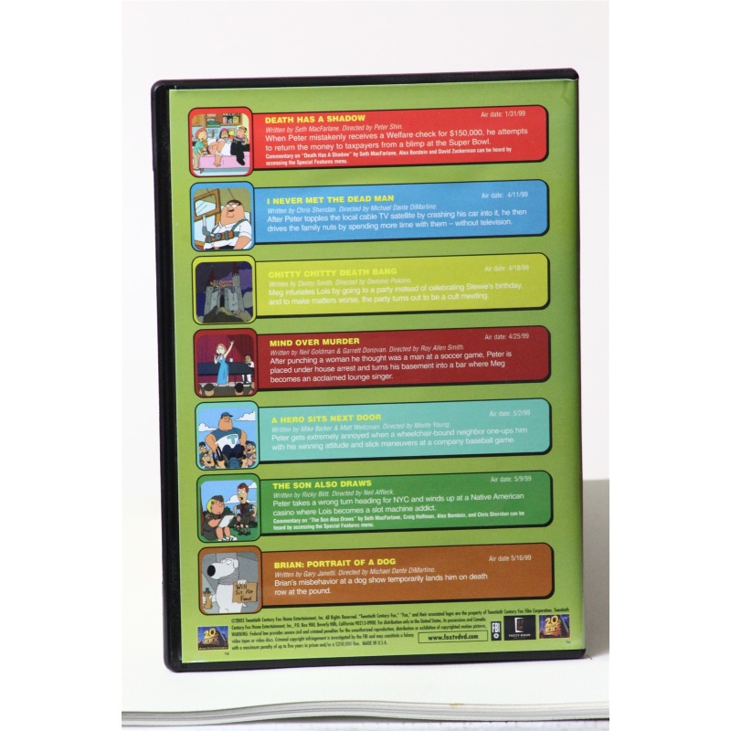 Family Guy  Season 1 Disc 1 Episodes 1 - 7 DVD:5742