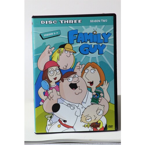 Family Guy  Season 2 Disc 3 Episodes 8 - 14 DVD:5744