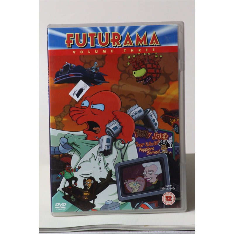 Futurama  Volume 3 - 5 Episodes DVD:5756