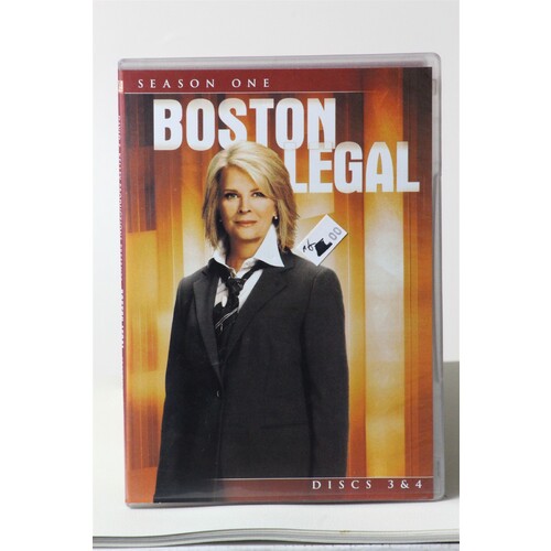 Boston Legal  Season 1 Discs 3 & 4  - 8 Episodes DVD:5774
