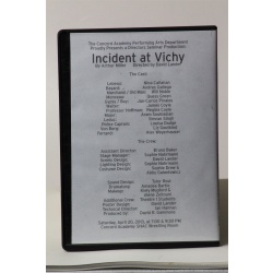 Incident at Vichy -  - Directors Seminar Production - David Lande DVD:5799