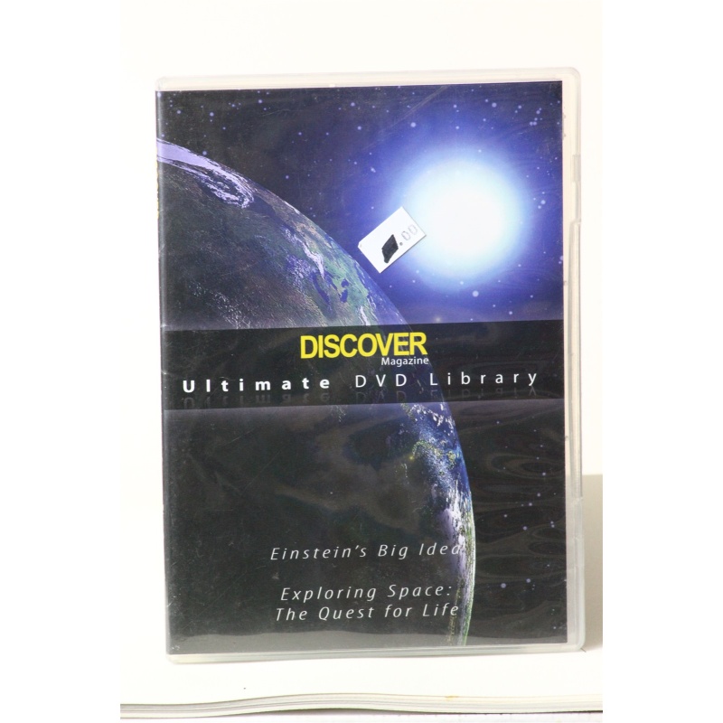 Discover  2006 - Einsteins Big idea - Exploring Space The Quest  DVD:5802