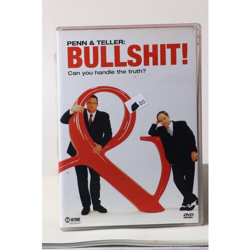 Penn & Teller Bullshit! Can You handle the Truth 2003 DVD:5805