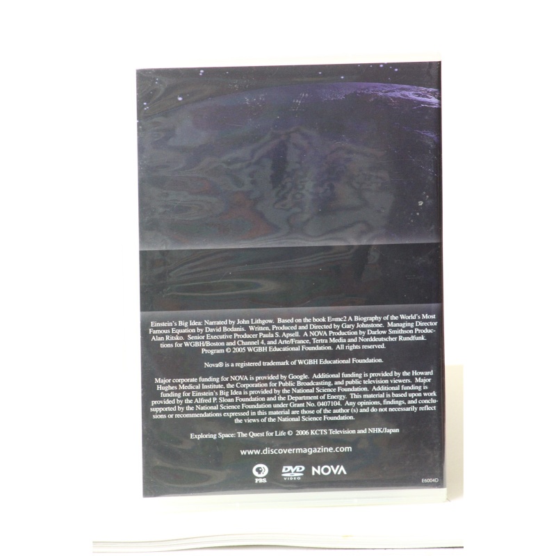 Discover  2006 - Einsteins Big idea - Exploring Space The Quest  DVD:5808