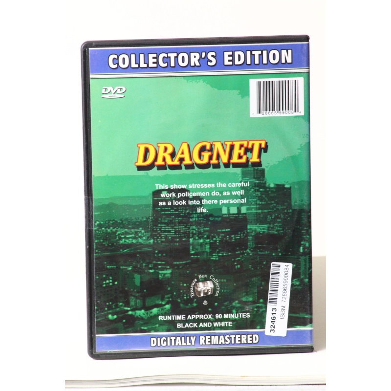 Dragnet Digitally Remastered Collectors Edition  2009 DVD:5817