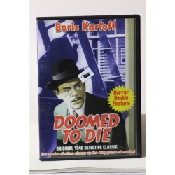 Horror Double Feature Boris Karloff  - Doomed to Die - The Ape DVD:5825