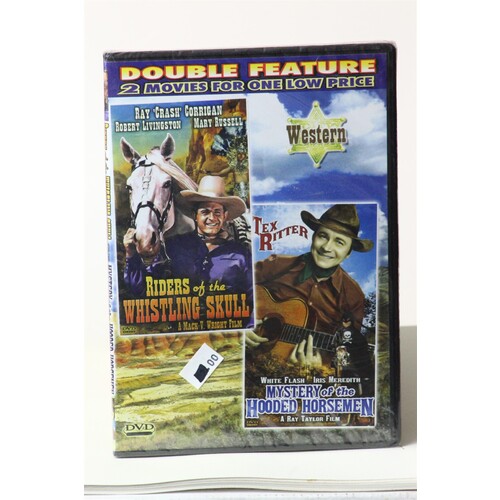 Double Western  Riders of the Whistling Skull  Mystery of the Hoo DVD:5833