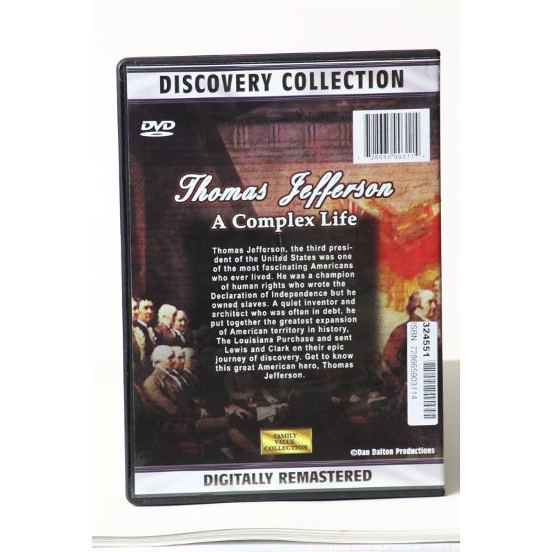 Thomas Jefferson: A Complex Life DVD:5689