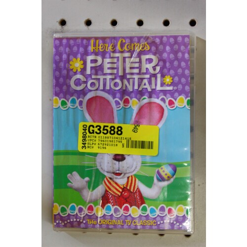 593: DVD Here Comes Peter Cottontail 