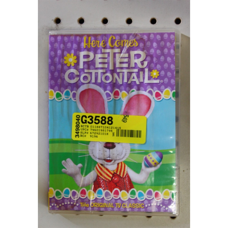593: DVD Here Comes Peter Cottontail 