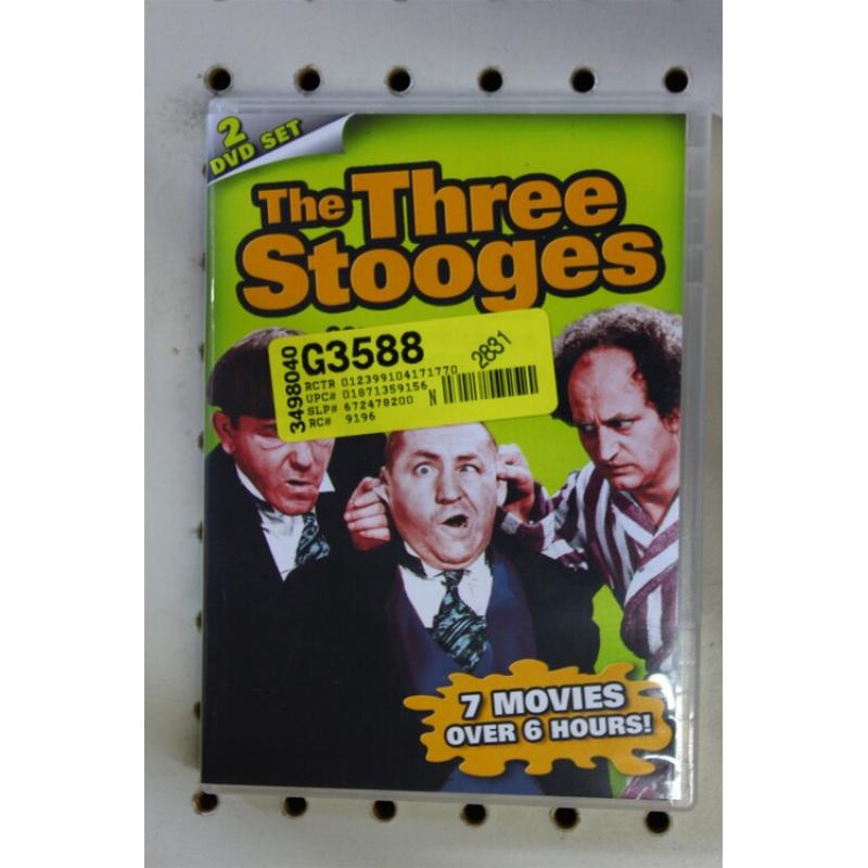 596: DVD Three Stooges 