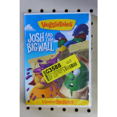 601: DVD Veggietales: Josh And The Big Wall! 