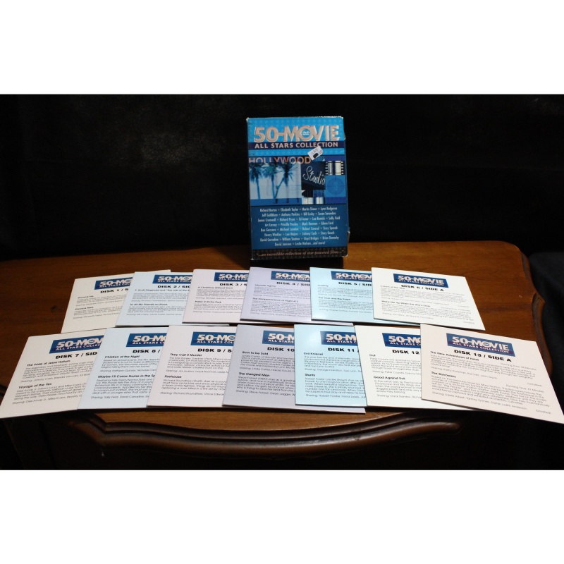 All Stars: 50 Movie Pack 13 Discs DVD:5986