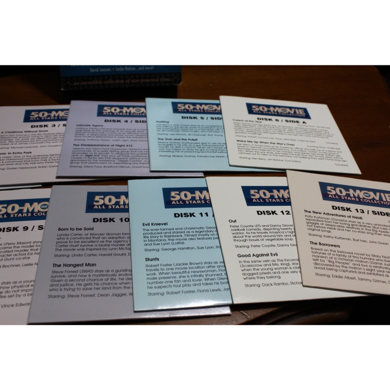 All Stars: 50 Movie Pack 13 Discs DVD:5986