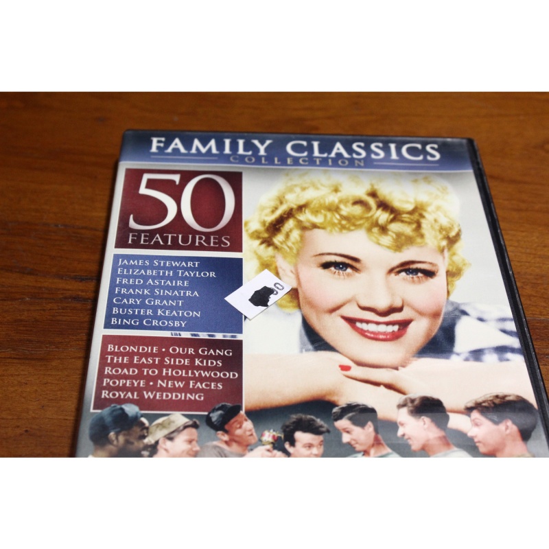 Family Classics Collection Hollywood Greats 50 Features DVD:6011