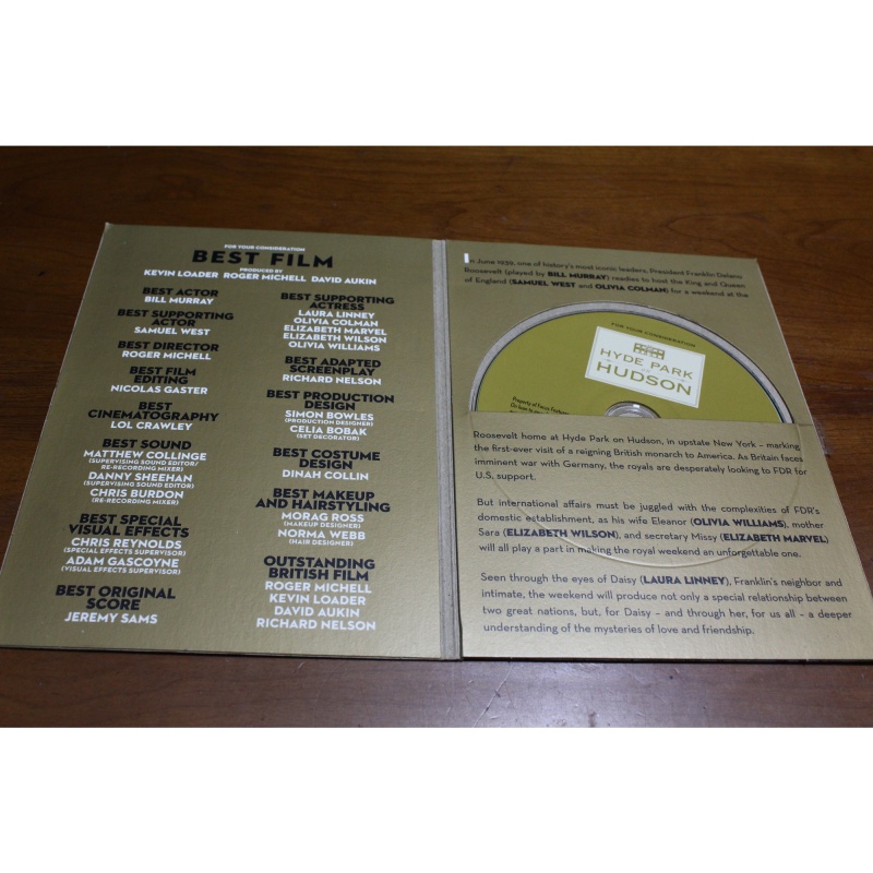 Hyde Park On Hudson DVD:6021