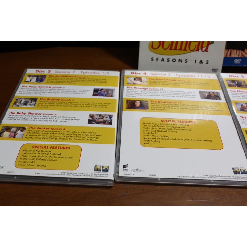 Seinfeld: Season 1-2 Missing Disc 2 DVD:6024