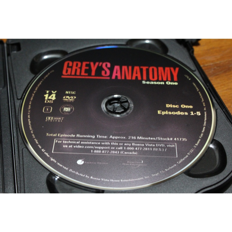 Greys Anatomy: Season 1 DVD:6145