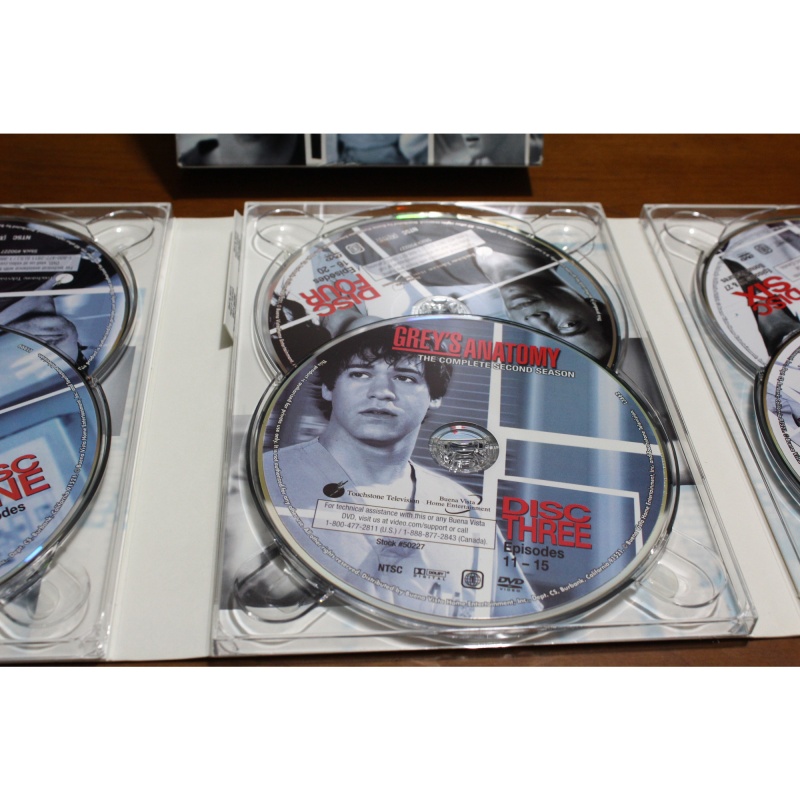 6225: DVD Greys Anatomy: Season 2 