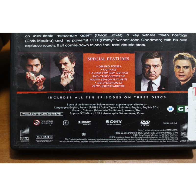 Damages: Season 4 DVD:6159