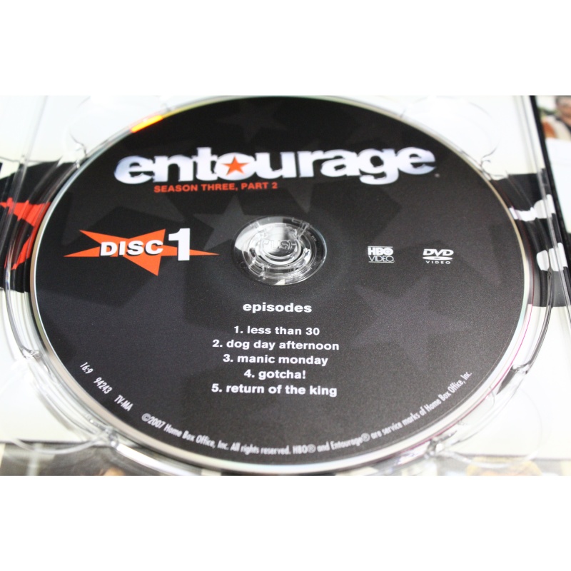 6253: DVD Entourage: Season 3 Part 2 