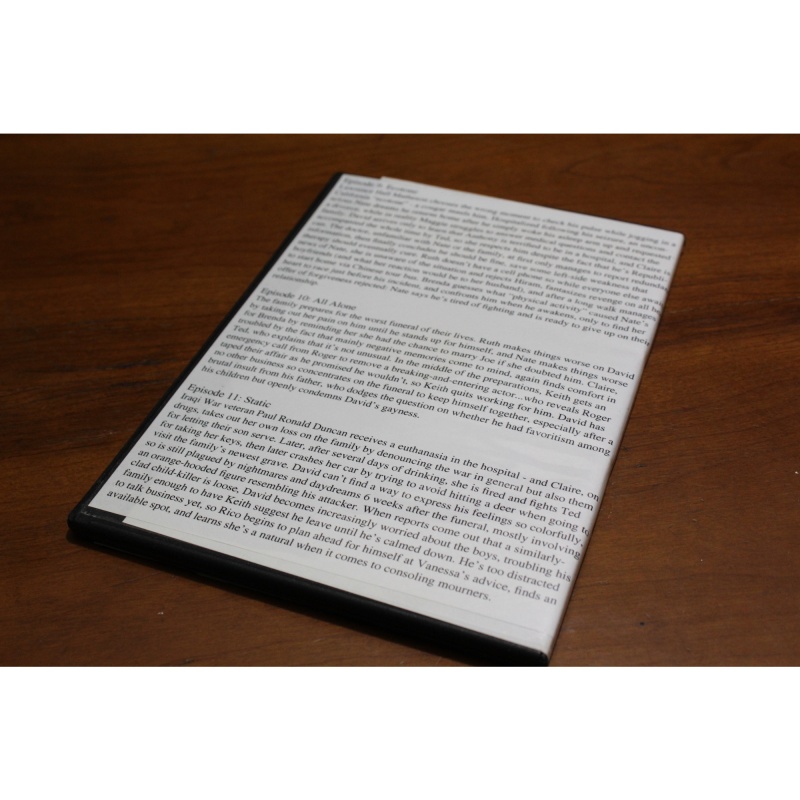 Six Feet Under: Season 5 Disc 4 DVD:6198