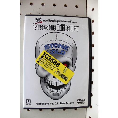 630: DVD Wwe: Cause Steve Cold Said So 