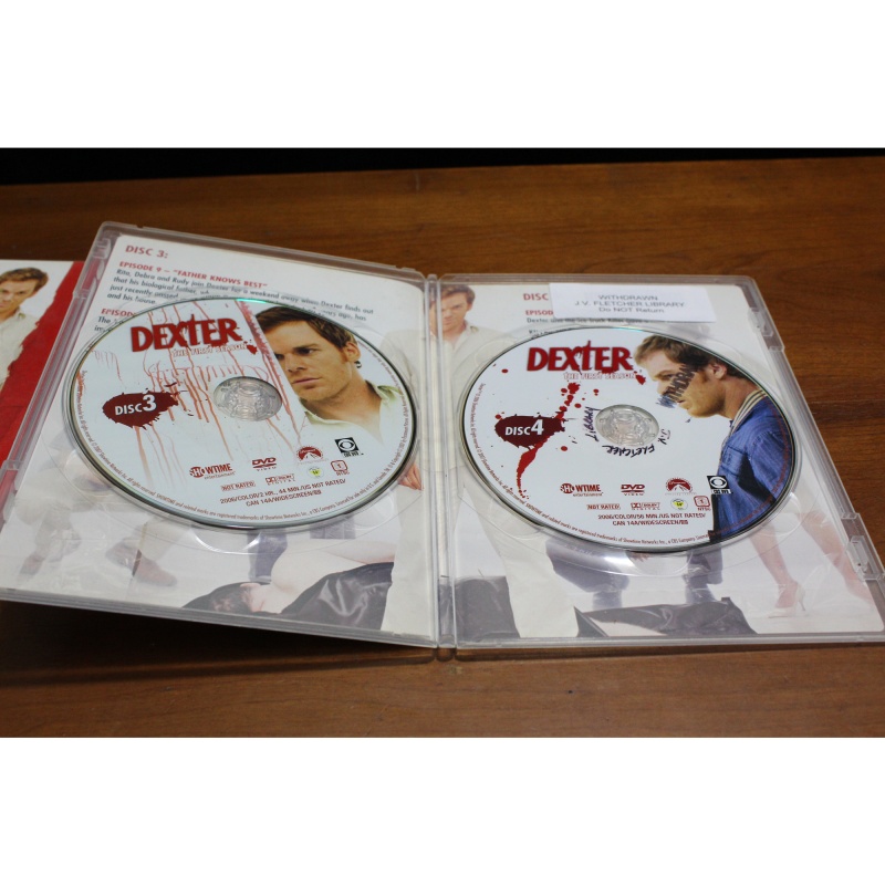 Dexter: Season 1 Discs 1 - 4 DVD:6225
