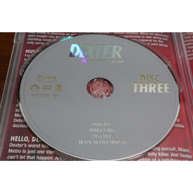 Dexter: Season 4 Discs 1 - 4 DVD:6226