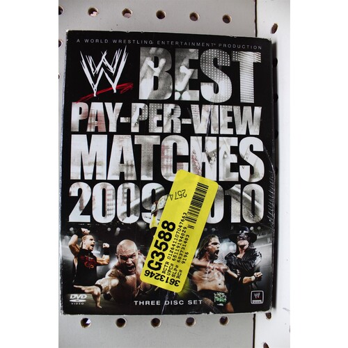Wwe: Best Pay Per View Matches Of The Year DVD:506
