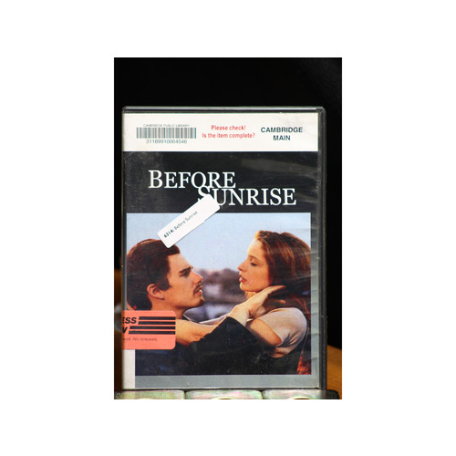 Before Sunrise DVD:6314