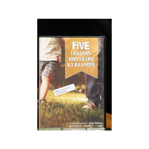 Five Lessons Kids Learn By Example DVD:6333