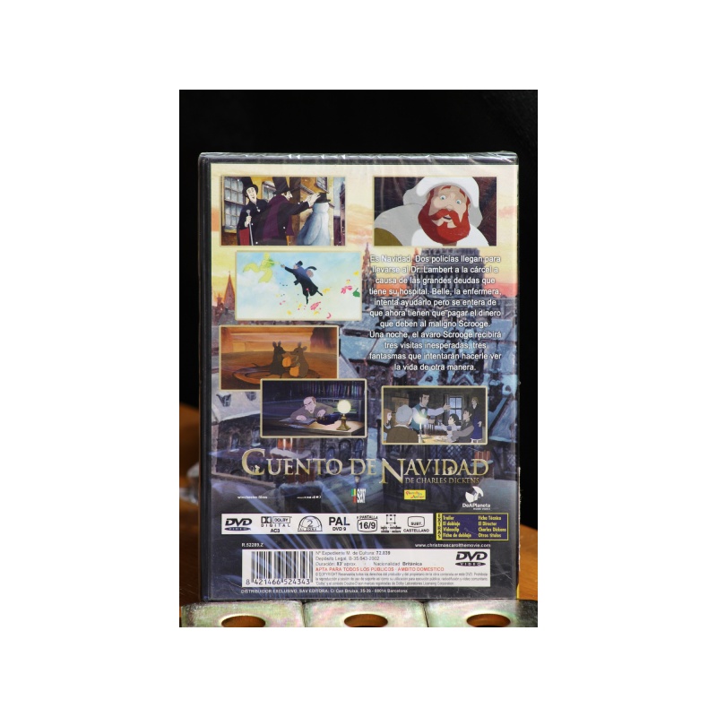 Cuento De Navidad Christmas Carol: The Movie DVD:6378