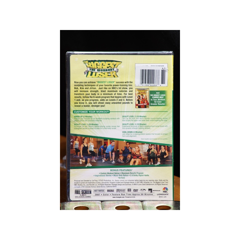 The Biggest Loser Workout: Power Sculpt DVD:6379