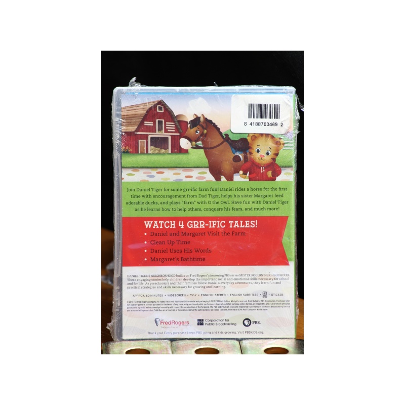 Daniel Tigers Neighborhood: Daniel Visits The Farm DVD:6400