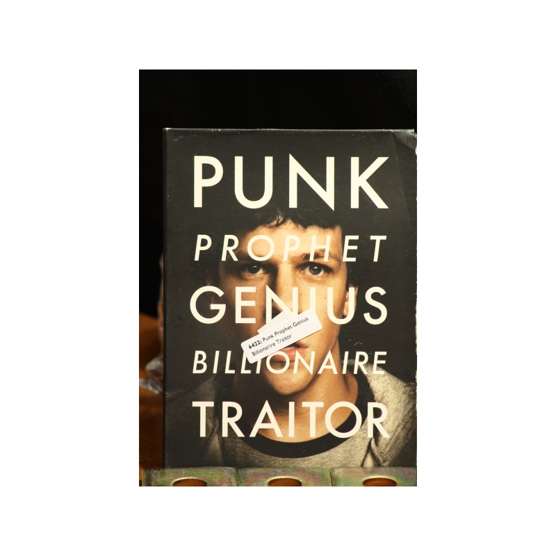 Punk Prophet Genius Billionarire Traitor DVD:6422