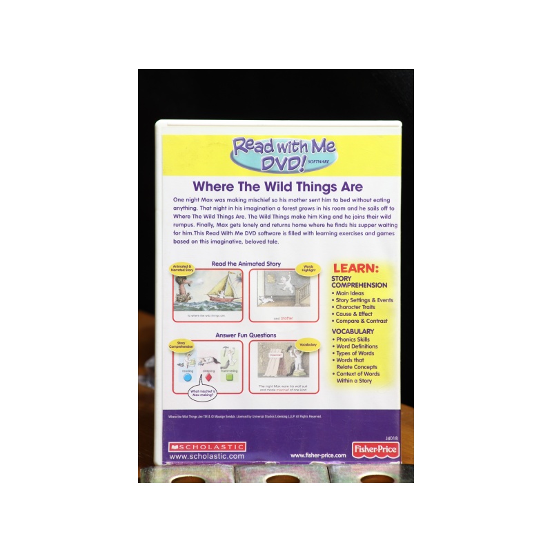 Scholastics Where The Wild Things Are DVD:6436