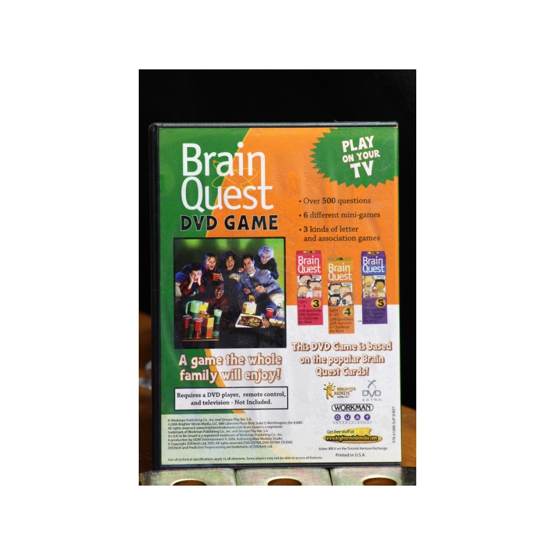 Brain Quest Ages 8-10 DVD:6441