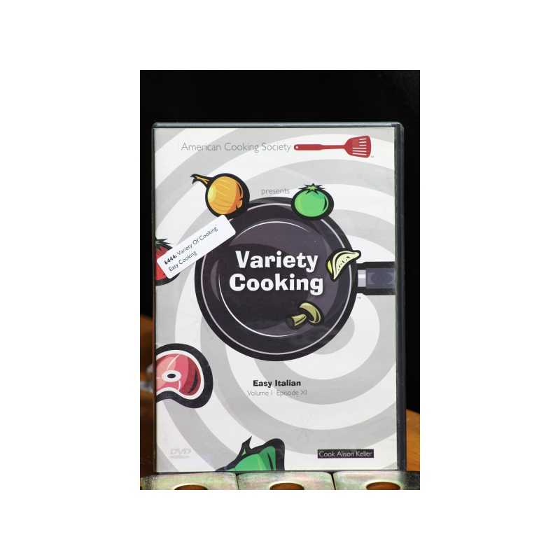 Variety Of Cooking Easy Cooking DVD:6444