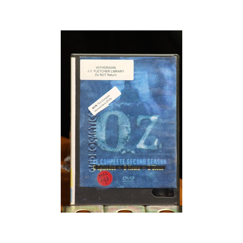 The Complete Seccond Seris Of Oz Disc 1 DVD:6570