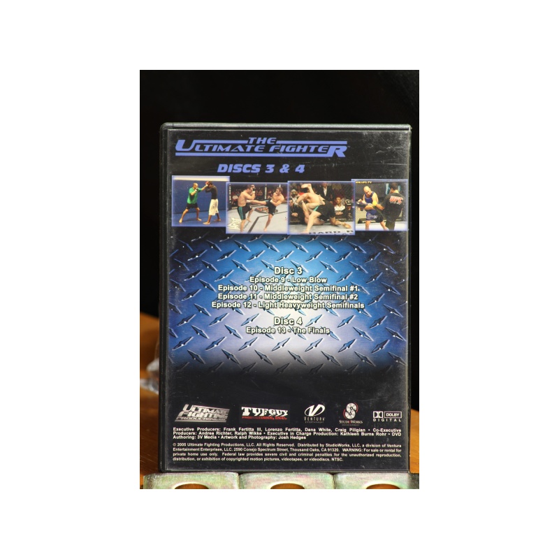 The Ultimate Fighter Volume 3&4 DVD:6592