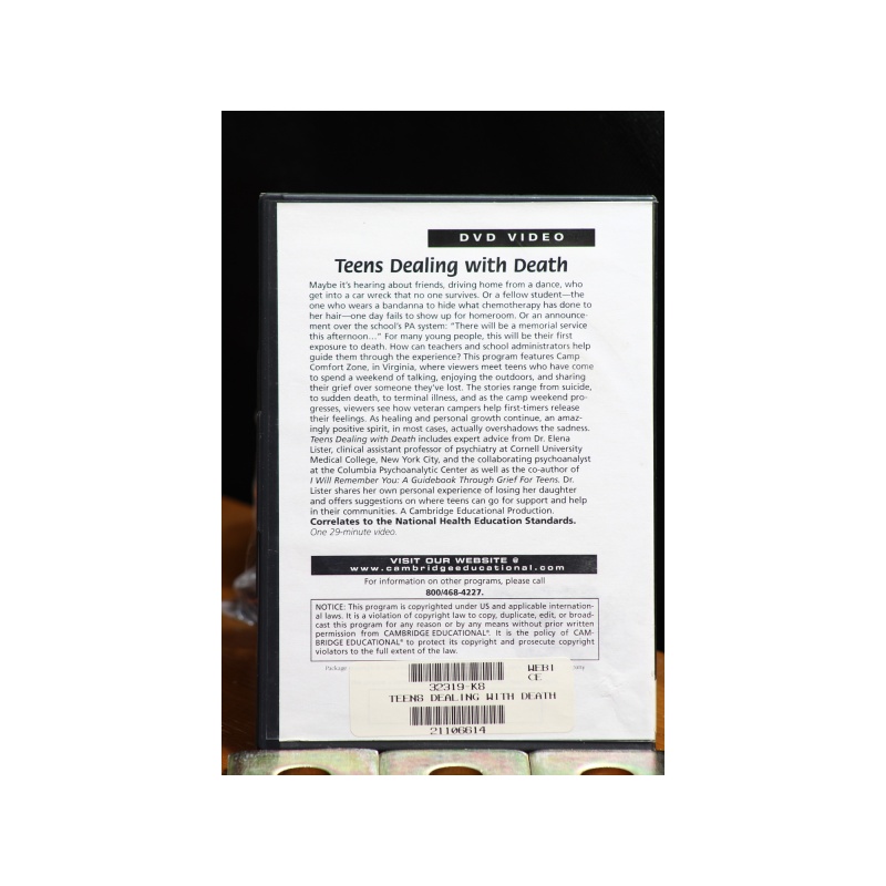 Teens Dealing With Death DVD:6603
