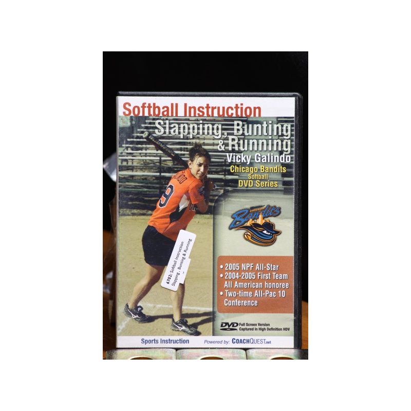 Softball Instruction Slapping , Bunting & Running DVD:6702