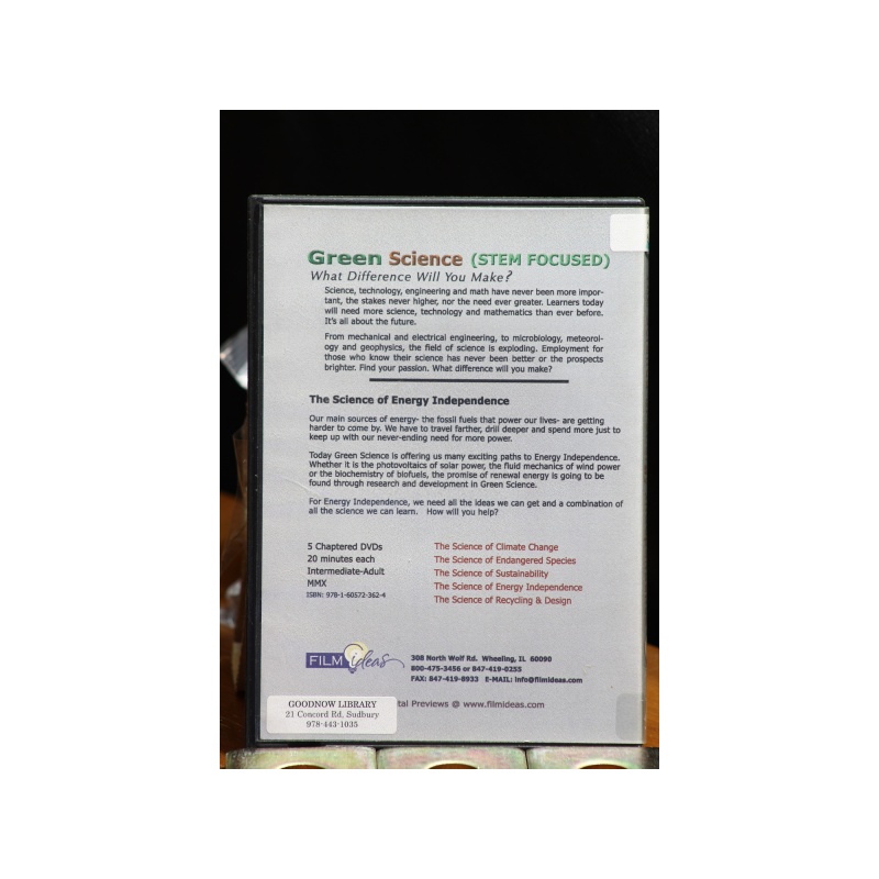 Green Science DVD:6709
