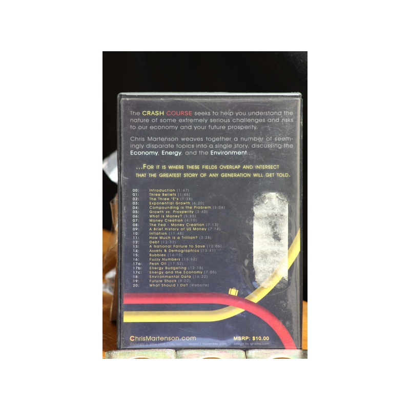 Crash Course Chris Martenson DVD:6779