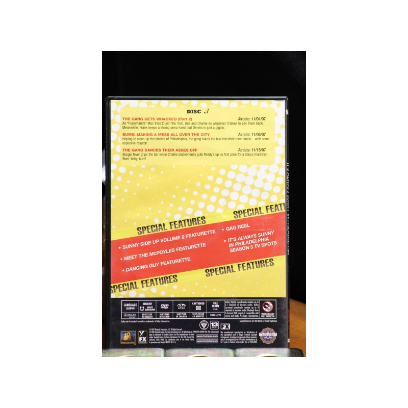 Its Always Sunny In Philadelphia Season 3 Disc 3 DVD:6911