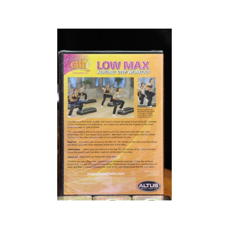 Low Max Aerobic Step Workout DVD:6915