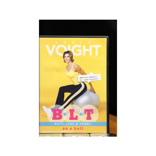 Karen Voight B.L.T. Butt , Legs& Tummy On A Ball DVD:6916