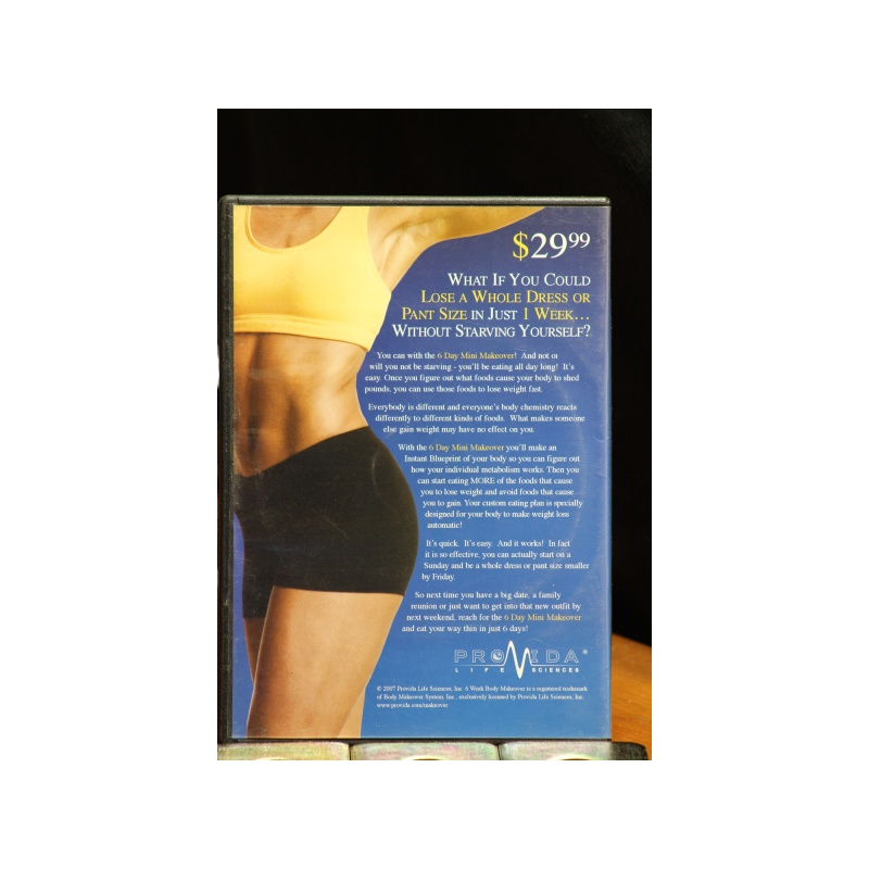 Six Day Mini Makeover DVD:6917